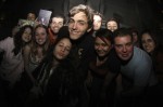 My fans outside my hotel in Rio