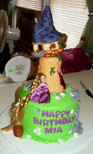 Disney Tangled Inspired Birthday Cake