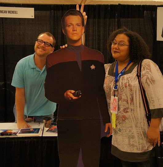 Tempest Bradford and Lt. Paris... and Robert Duncan McNeil