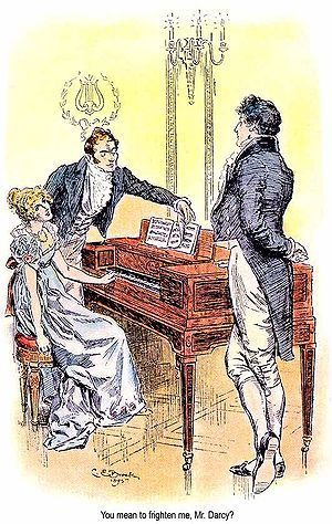 C. E. Brock illustration for the 1895 edition ...