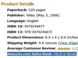 amazon sales rank