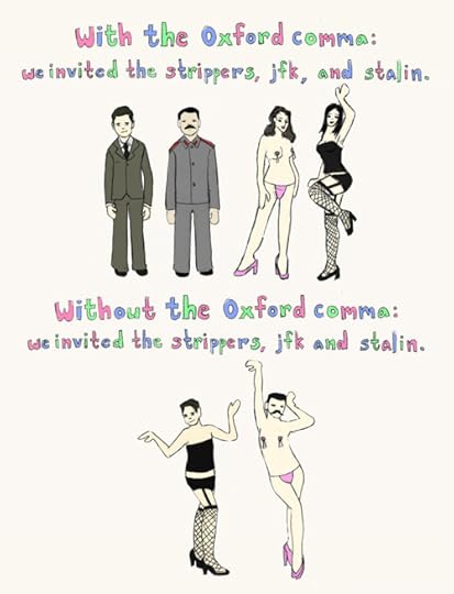 mumblrmumblrmumblr:</p><br /><p>my co-workers were chatting about the oxford comma on the twitters. best response-quote: 