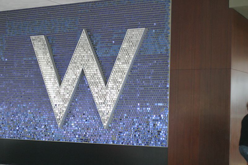 W Hotel sign