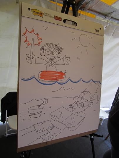 Harry Potter at the beach