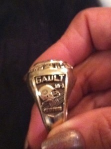 Super Bowl Ring Gault