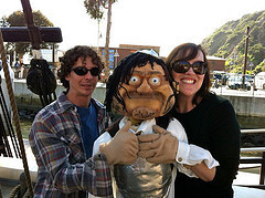 My puppet and my right hand man. Literally.