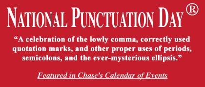 National Punctuation Day