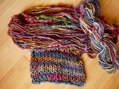 220 yards of corespun with swatch