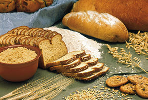 Oats, barley, and some food products made from...