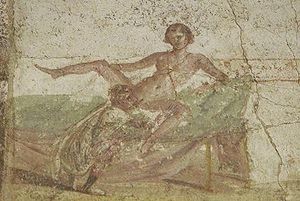 Pompeii oral sex depiction