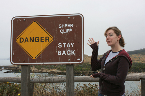 Danger, Maggie! Stay Back!