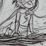 Rough sketch Flowergirl