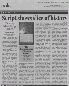 Newspaper clipping of the Kankakee Daily Journal's Review of 