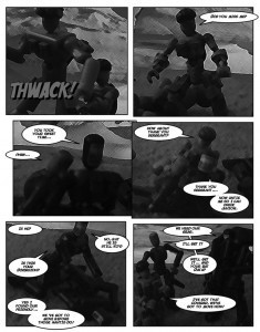 Stikfas Action Comic
