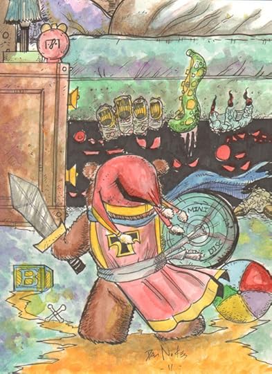 Tristan vs the Monsters under the bed