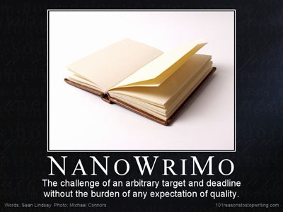 nanowrimo 400 NaNoWriMo and why I dont