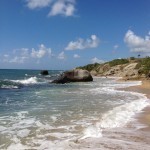 Vieques has a rougher coasline than many of the Caribbean islands.