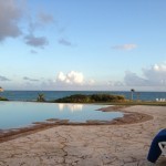 Our inn had this fabulous infinity-edge pool.