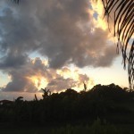 The inn aslo provided great sunsets