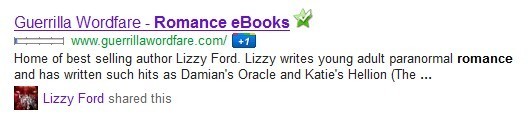 Google liked results