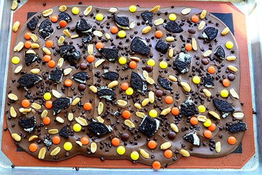 Halloween Graham Cracker Bark