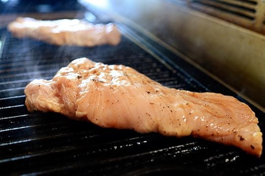 Grilled Chicken & Strawberry Wrap