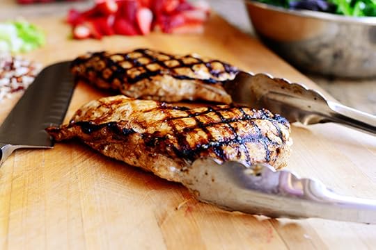 Grilled Chicken & Strawberry Wrap
