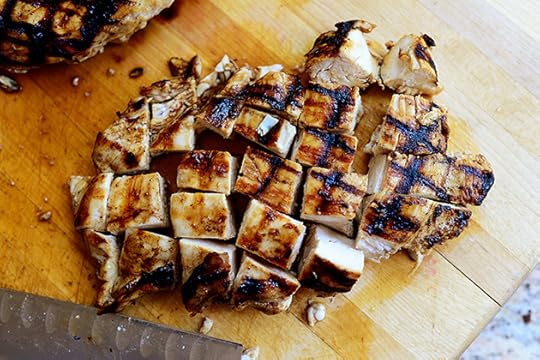 Grilled Chicken & Strawberry Wrap