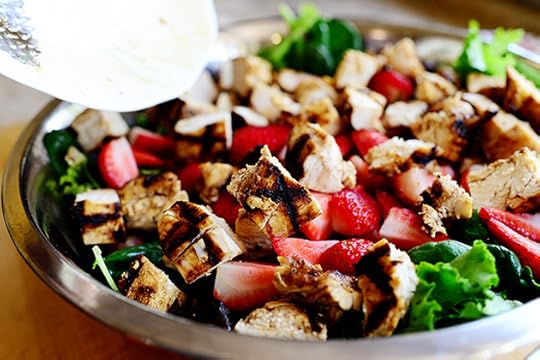 Grilled Chicken & Strawberry Wrap