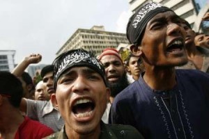 rioting youth