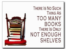 Cannot have too many books