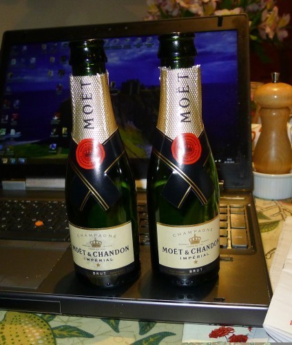 ONE of those ridiculously teeny bottles was NOT ENOUGH.