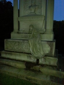 mourning lady