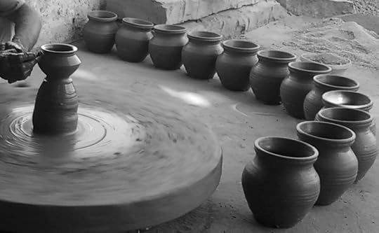 village potter close up