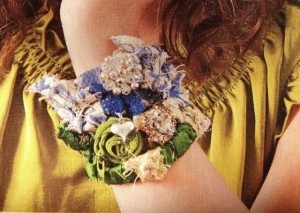 Leather and lace bracelets