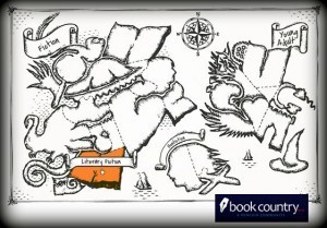 Book Country Literature Map July 2013 final - literary highlighted