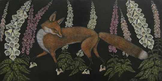 Foxgloves by Kelly Louise Judd