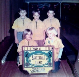 Kristene Perron nerd bowling