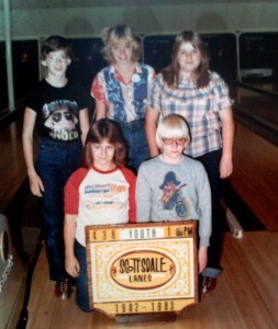 Kristene Perron geek bowling