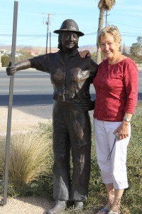 Liz Meyer and Ada Hatch in Twentynine Palms