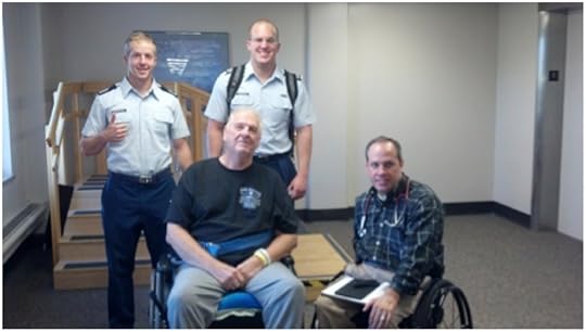 Current team members observing Dr. House conduct a therapy session