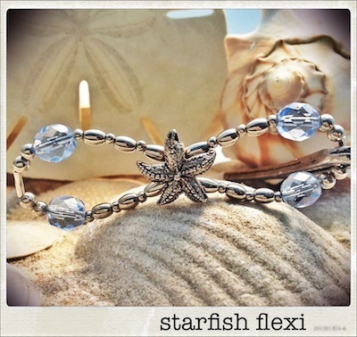 Starfish Lilla Rose Clip