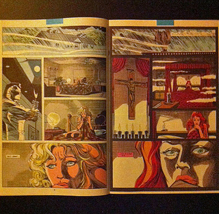 2 Pages of 'Scarlet Redemption' from Marc Spector: Moon Knight (1991)