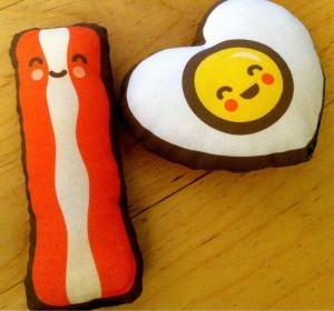 bacon&egg-plush