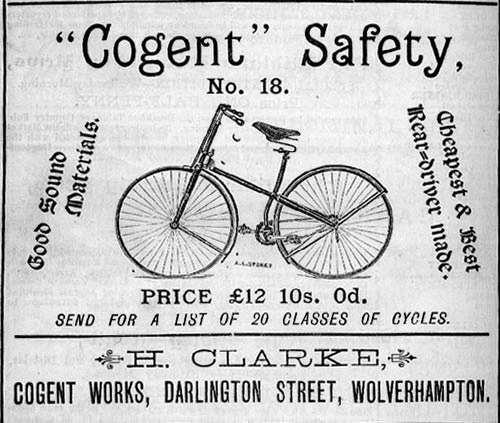 Safety Bicycle 1887