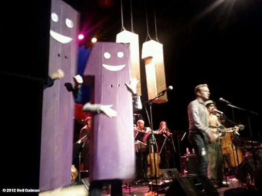 Neil Gaiman's photo At the eleventiest party in the whole world, thanks to @jasonwebley.