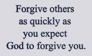 Forgiveness