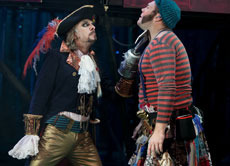 A scene from Peter Pan at the Sherman Cymru, Cardiff