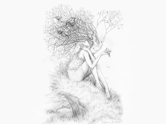 Tree Nymph by Virgina Lee