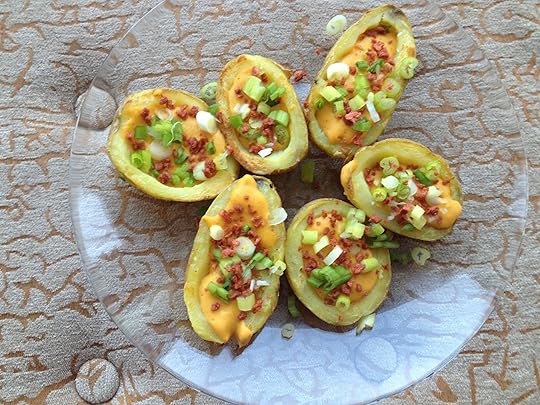 vegan baked potato skins